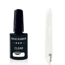 BASE EN CAOUTCHOUC TRANSPARENT
